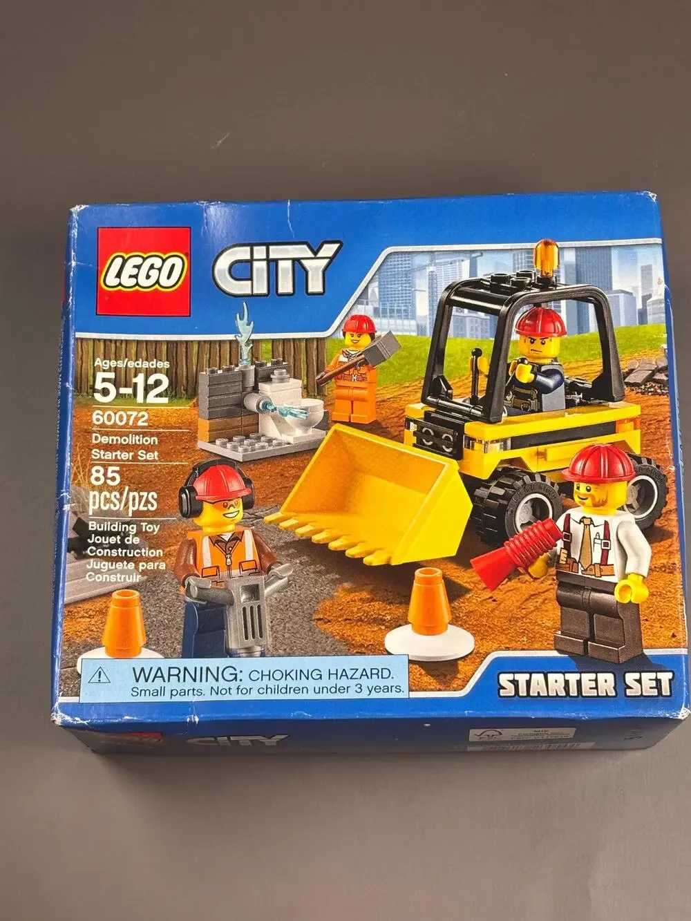 Lego City Demolition Starter Set 60072 Brand New Sealed Set 85 pcs